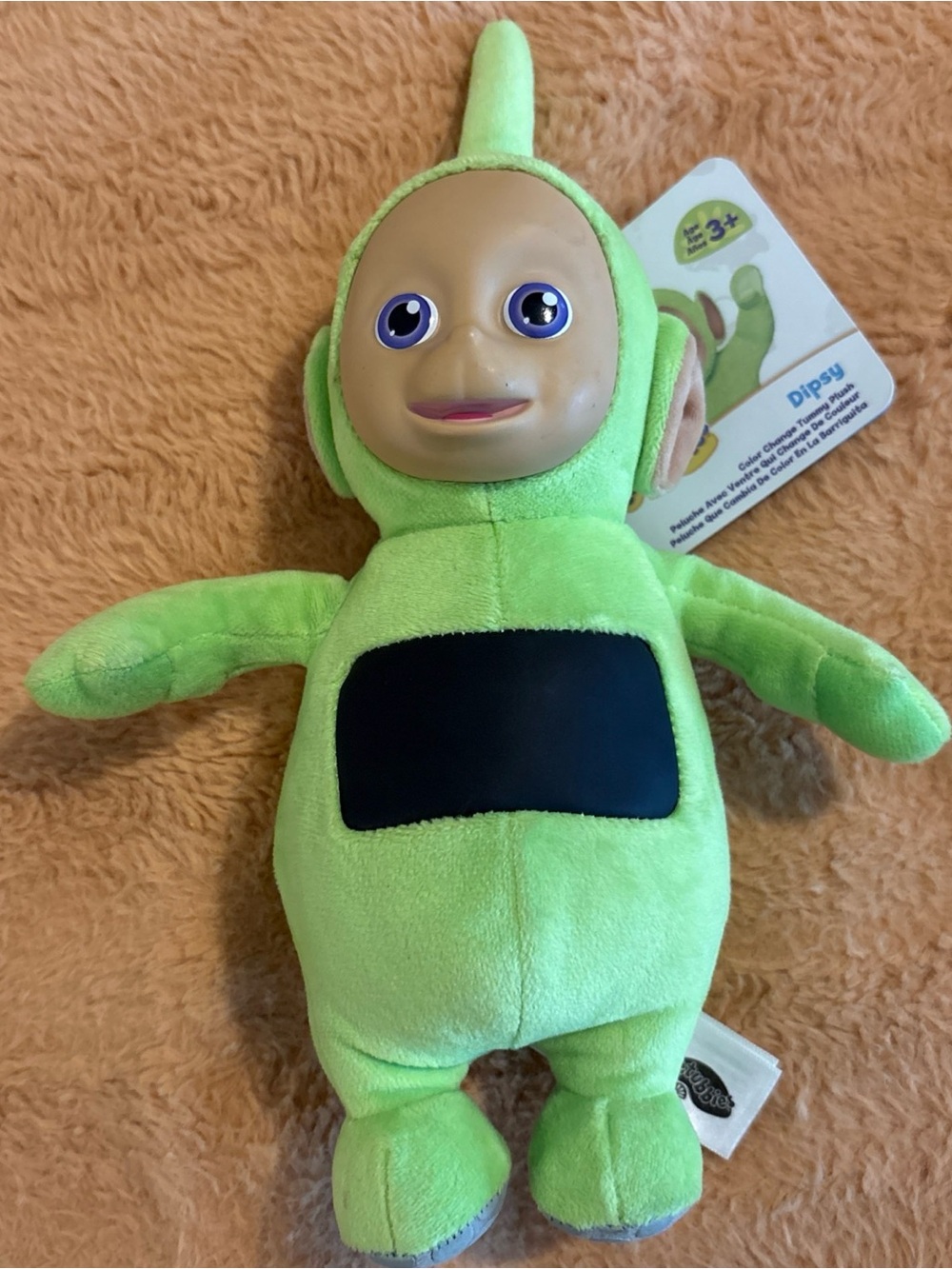 Dipsy Green Plush Character Toy - Soft Teletubby Stuffed Animal